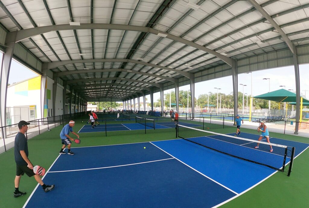 Advanced Play on Covered Court 8