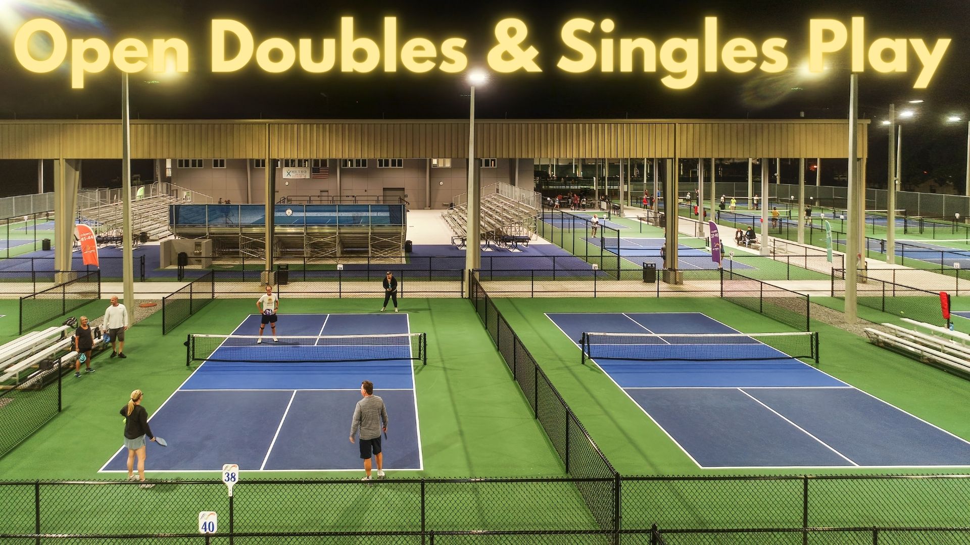Open Doubles & Singles Play
