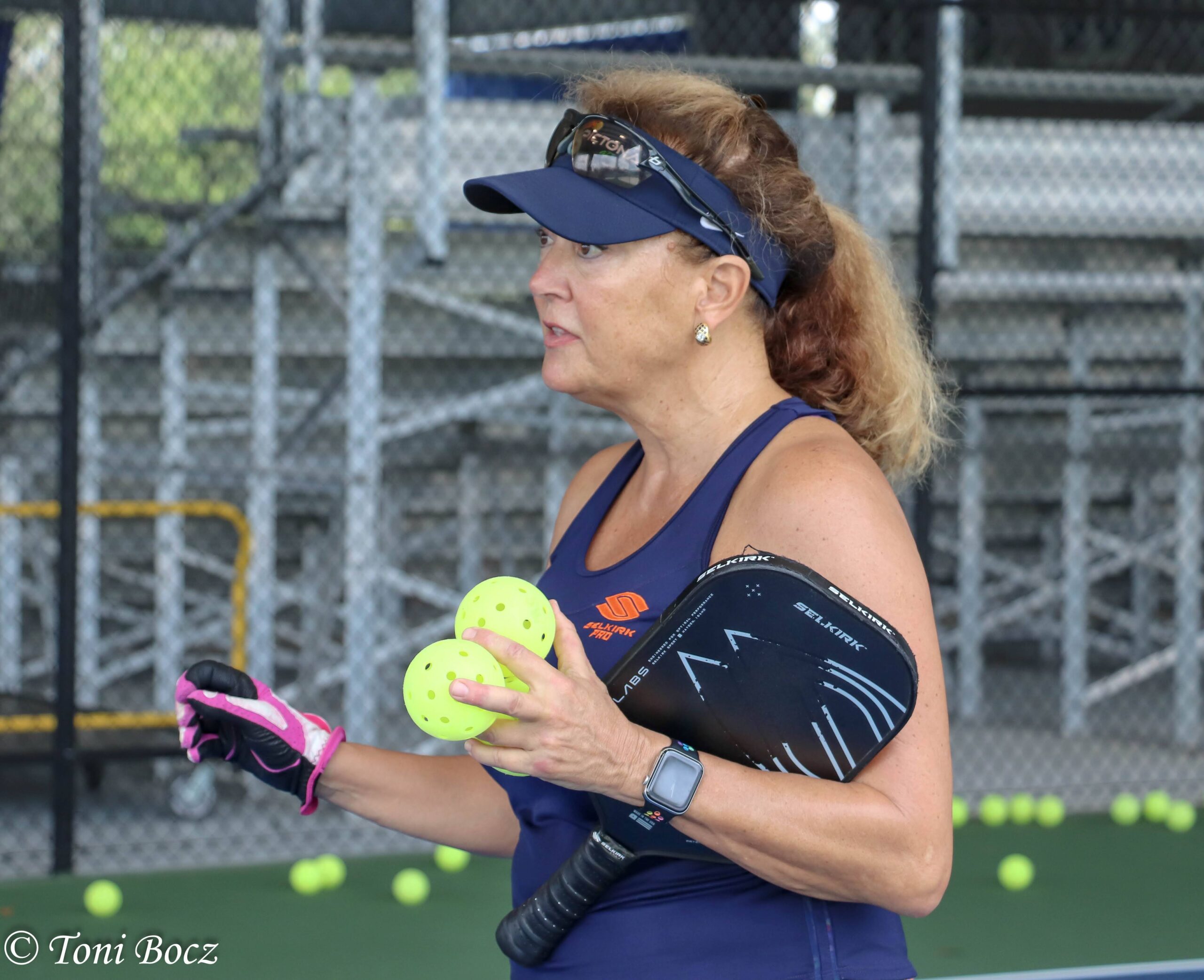 Sylvia instructing