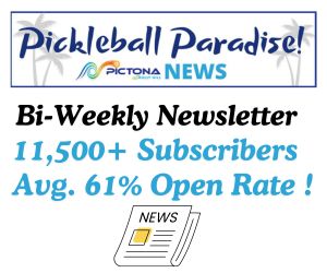 Pictona Pickleball - Newsletter Stats