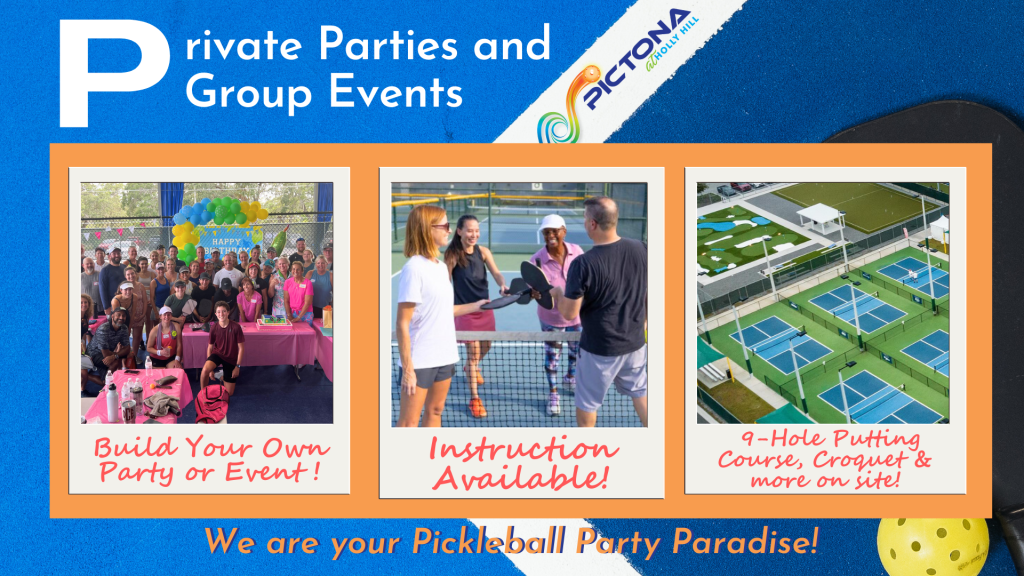 Private Parties and Group Events at Pictona!