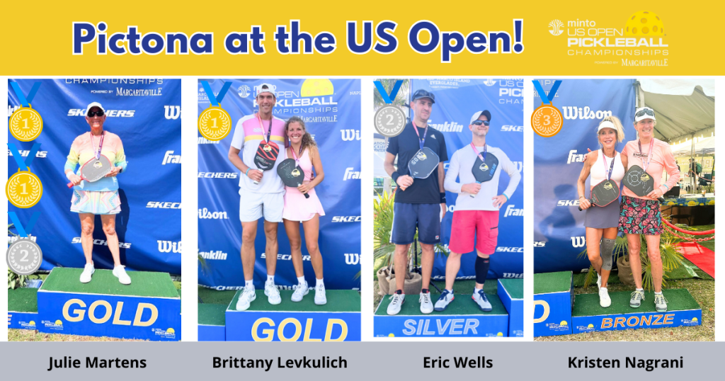 Pictona Members Win at US Open Pickleball Championships
