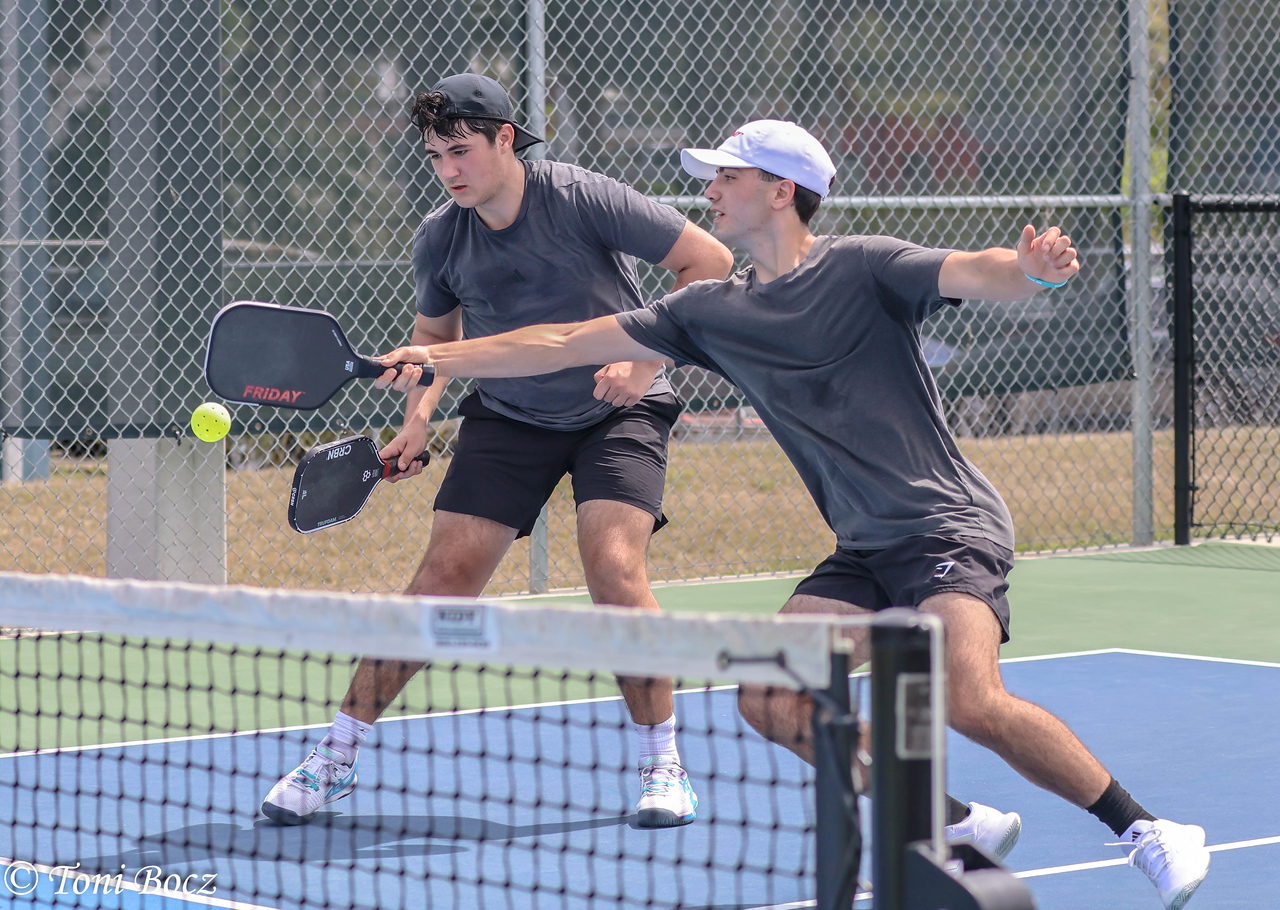 Pictona Challenge Men's Doubles in matching grey and black