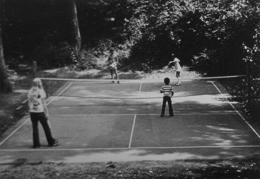 What is Pickleball? Origins of Pickleball Black and White photo of kids