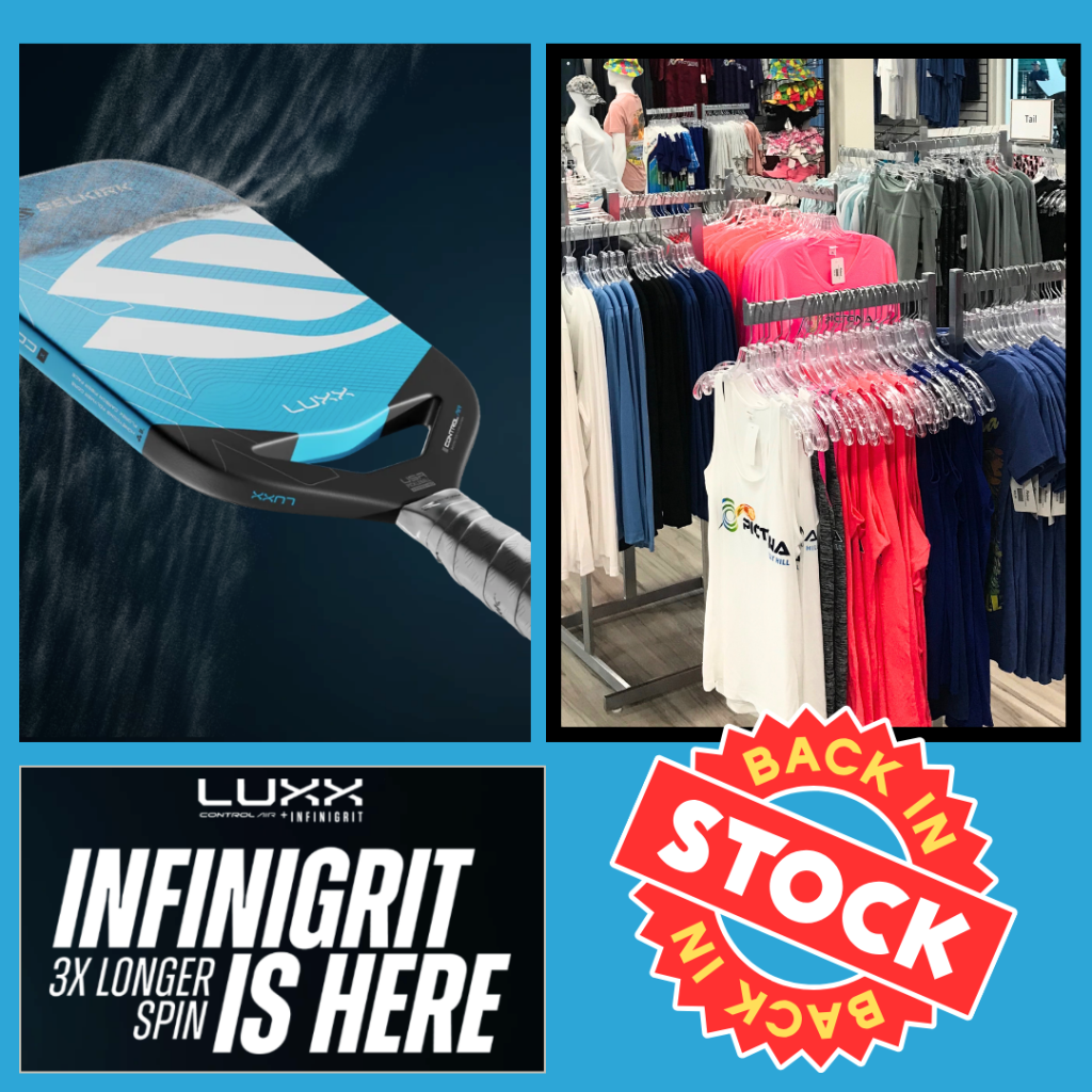 Luxx Paddle with Infinigrit and Player Shop re-stocked