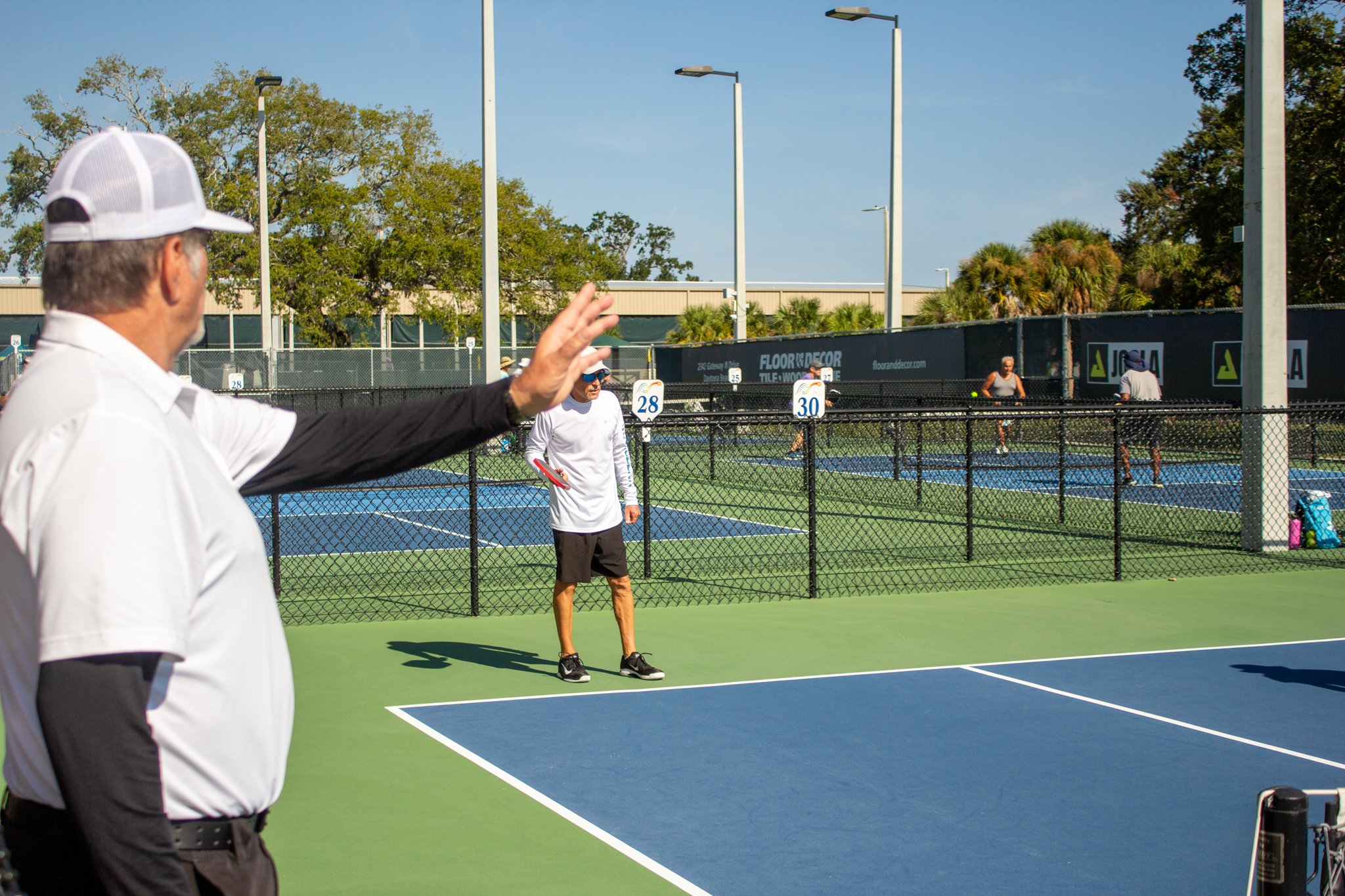 Referee training at Pictona - court action