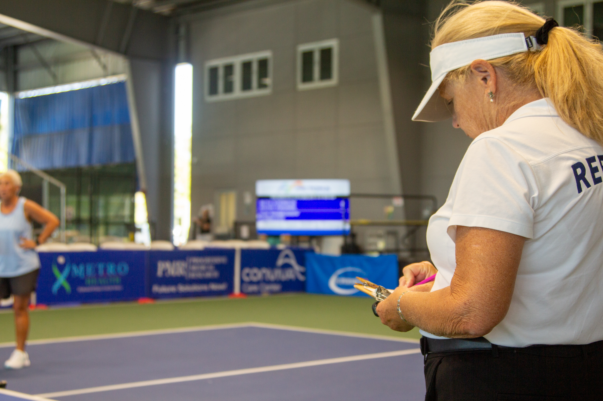 Referee training at Pictona - indoors